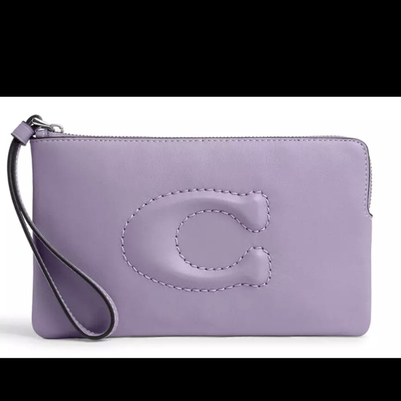 Coach Large Corner Zip Wristlet NWT - Picture 1 of 4